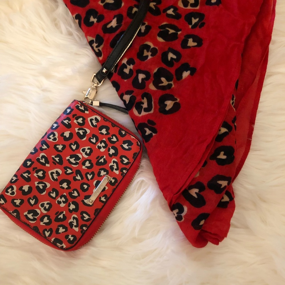 Stella & Dot Clutch and Blanket Scarf —NWOT